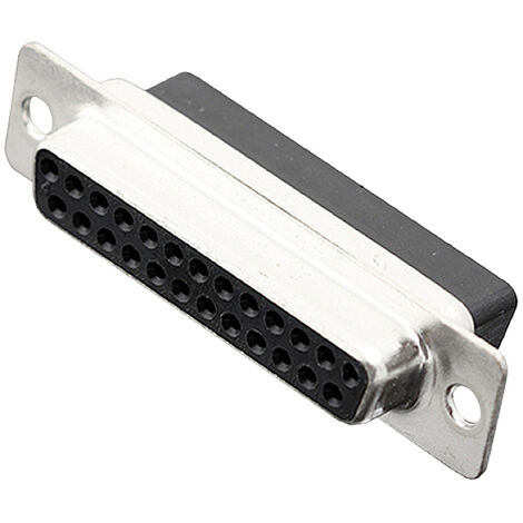 encitech DBC25-SS 2101-0190-13 D-SUB Buchsenleiste 180 ° Polzahl: 25 Crimpen 1 St. Tray