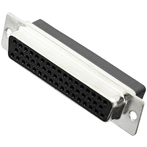 encitech DBC50-SS 2101-0190-15 D-SUB Buchsenleiste 180 ° Polzahl: 50 Crimpen 1 St. Tray