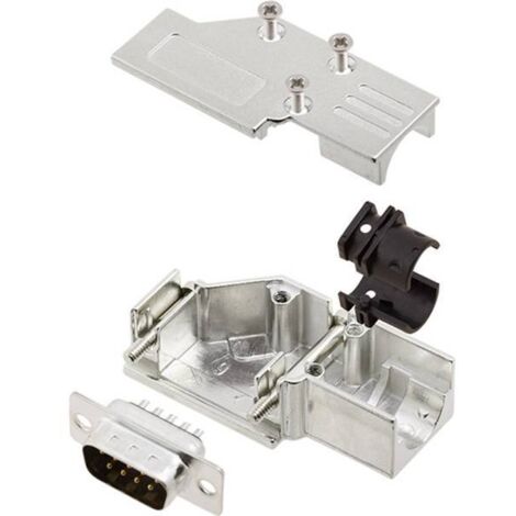 encitech DCMR-FK-09-DBP-K 6355-0065-01 KIT connettori maschio SUB-D 90 ° Numero Poli (num): 9 Punte a saldare 1 KIT