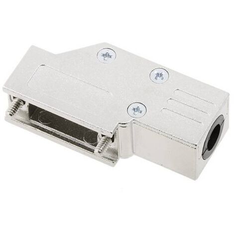 encitech DCMR09-FK-K 6560-0501-01 Guscio SUB-D Numero Poli (num): 9 Metallo pieno 90 ° Argento 1 pz.
