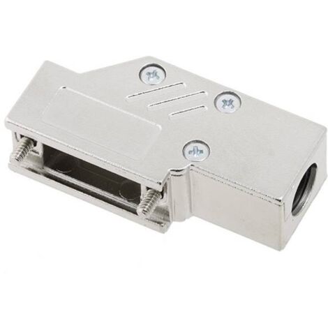 encitech DCMR09-ULP 1060-0135-01 Guscio SUB-D Numero Poli (num): 9 Metallo pieno 90 ° Argento 1 pz.