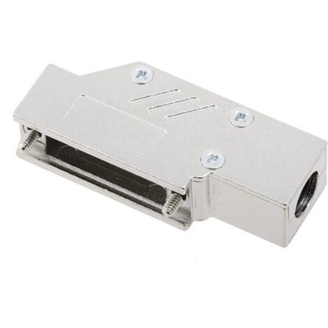 encitech DCMR15-ULP 1060-0135-02 Guscio SUB-D Numero Poli (num): 15 Metallo pieno 90 ° Argento 1 pz.