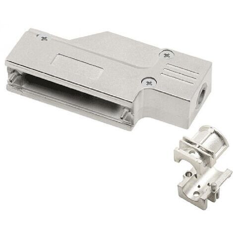 encitech DCMR25-HI-K 6560-0701-03 Capot SUB-D Nombre de pôles: 25 zinc moulé sous pression 90 ° métal 1 pc(s) R512721
