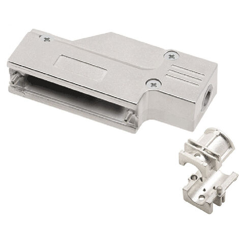 encitech DCMR37-HI-K 6560-0701-04 D-SUB Gehäuse Polzahl: 37 Zinkdruckguss 90 ° Metall 1 St.