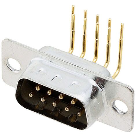 encitech DD09-M-T-B-M-RBM 2103-2200-01 D-SUB Stiftleiste 90 ° Polzahl: 9 Lötpins 1 St. Tray