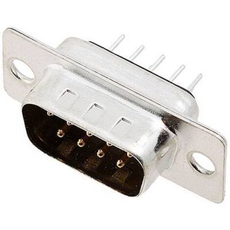 encitech DD09-MTBS 2103-0100-01 Embase SUB-D mâle 180 ° Nombre de pôles: 9 pin à souder 1 pc(s) Tray R539901