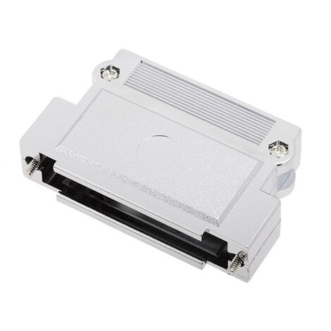 encitech DFCK 37-M-K 1520-0105-04 D-SUB Gehäuse Polzahl: 37 Kunststoff, metallisiert 180 ° Silber 1