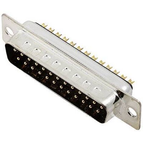 encitech DM15-SP 2101-0200-02 Embase SUB-D mâle 180 ° Nombre de pôles: 15 fût à souder 1 pc(s) Tray R539721