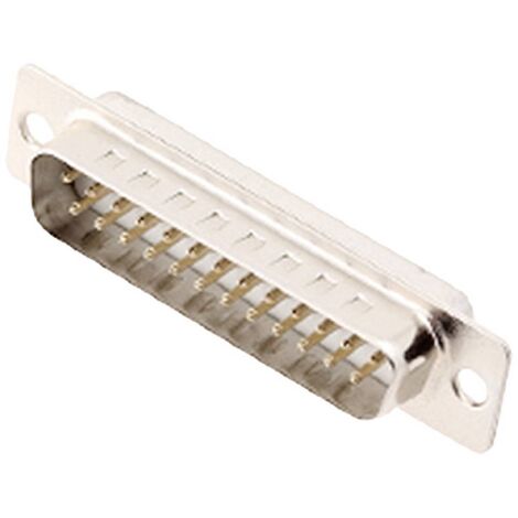 encitech DM25-SP-W 2108-0200-03 Embase SUB-D mâle 180 ° Nombre de pôles: 25 fût à souder 1 pc(s) Tray R510961