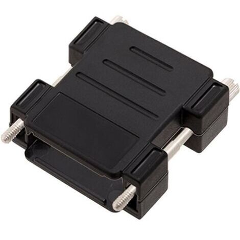 encitech DPAK-P-15-K 1511-0100-02 Boîtier adaptateur SUB-D Nombre de pôles: 15 matière plastique 180 ° noir 1 pc(s)