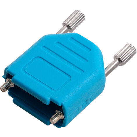 encitech DPPK09-FMB-K 6353-0144-01 D-SUB Gehäuse Polzahl: 9 Polyamid 180 ° Blau 1 St.