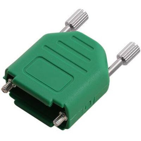 encitech DPPK09-FMG-K 6263-0146-01 Capot SUB-D Nombre de pôles: 9 polyamide 180 ° vert 1 pc(s) R515091