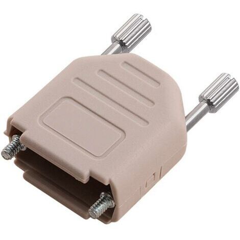 encitech DPPK09-FMLG-K 6353-0141-01 Capot SUB-D Nombre de pôles: 9 polyamide 180 ° gris clair 1 pc(s) R515761