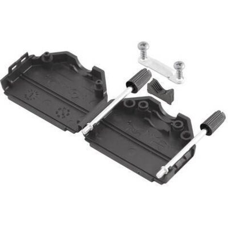 encitech DPPK09-G-K 6353-0106-01 Capot SUB-D Nombre de pôles: 9 polyamide 180 ° vert 1 pc(s) C621481