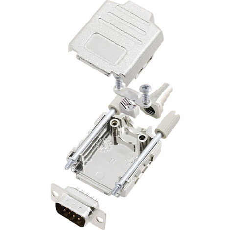 encitech DPPK09-M-DBP-K 6355-0004-01 D-SUB Stiftleisten-Set 180 ° Polzahl: 9 Lötkelch 1 Set