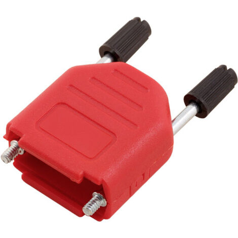 encitech DPPK09-R-K 6353-0103-01 D-SUB Gehäuse Polzahl: 9 Kunststoff 180 ° Rot 1 St.