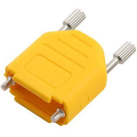 encitech DPPK15-FMY-K 6353-0145-02 Capot SUB-D Nombre de pôles: 15 polyamide 180 ° jaune 1 pc(s) R515851