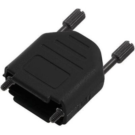 encitech DPPK25-FMBK-K 6260-0111-03 Capot SUB-D Nombre de pôles: 25 polyamide 180 ° noir 1 pc(s) R512211