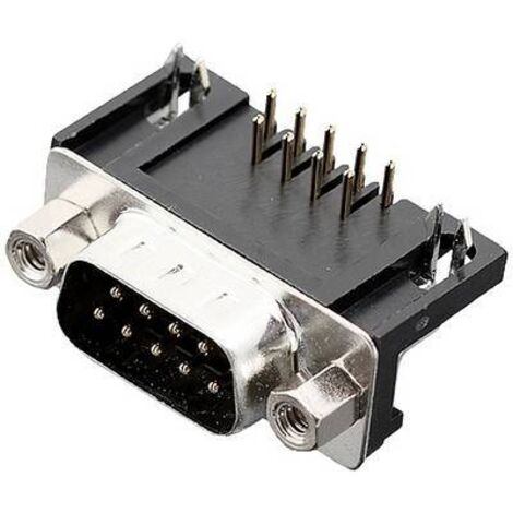 encitech DRB-09M-TBG-110 2103-2100-01 Embase SUB-D mâle 90 ° Nombre de pôles: 9 pin à souder 1 pc(s) Tray R539921