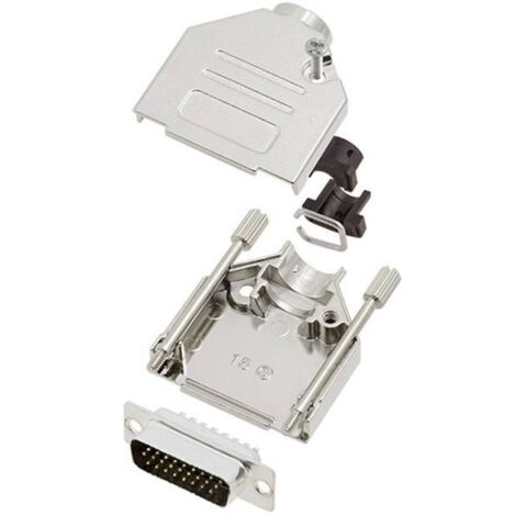 encitech DTCK15-HDP26-K 6355-0062-02 KIT connettori maschio SUB-D 180 ° Numero Poli (num): 26 Punte a saldare 1 KIT