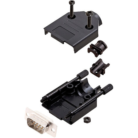 encitech DTPK-P-09-DBP-W-K 6355-8032-01 D-SUB Stiftleisten-Set 180 ° Polzahl: 9 Lötkelch 1 St.