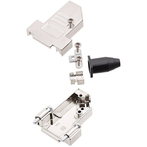 encitech DTSL09-RG-SJS-M3-S-K 6560-5218-31 D-SUB Gehäuse Polzahl: 9 Zinkdruckguss 45 ° Metall 1 St.