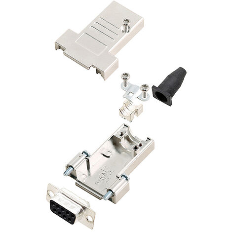 encitech DTSL09-SJSRG-T-DBS-K 6355-0086-11 D-SUB Buchsenleisten-Set 180 ° Polzahl: 9 Lötkelch 1 St.