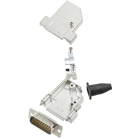 encitech DTSL15-LJSRG-S-HDP26-W-K 6355-8043-02 Kit embase SUB-D mâle 45 ° Nombre de pôles: 26 fût à souder 1 pc(s) R537601