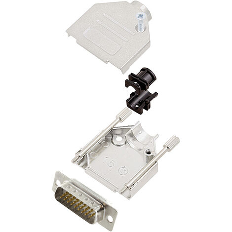 encitech DTZK15-HDP26-W-K 6355-8012-02 D-SUB Stiftleisten-Set 180 ° Polzahl: 26 Lötkelch 1 St.