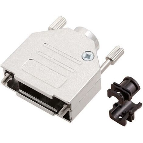 encitech DTZK37-NM-K 6560-0165-04 Capot SUB-D Nombre de pôles: 37 zinc moulé sous pression 180 ° métal 1 pc(s) R515961