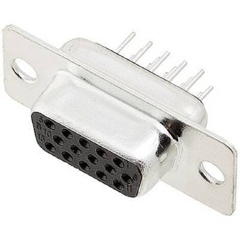 encitech HDD-15-FTBS 2103-0300-11 Embase SUB-D femelle 180 ° Nombre de pôles: 15 pin à souder 1 pc(s) Tray R539741