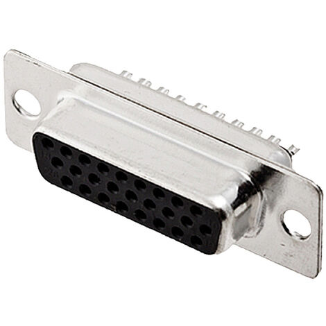 encitech HDS-26-F-T-B-S 2101-0300-12 D-SUB Buchsenleiste 180 ° Polzahl: 26 Lötkelch 1 St. Tray