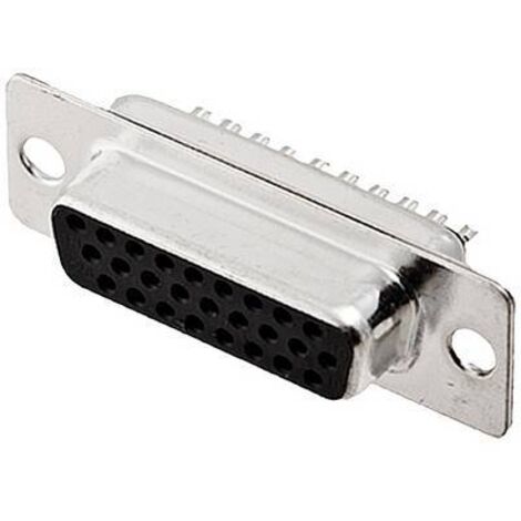 encitech HDS-26-F-T-B-S 2101-0300-12 Embase SUB-D femelle 180 ° Nombre de pôles: 26 fût à souder 1 pc(s) Tray R539551