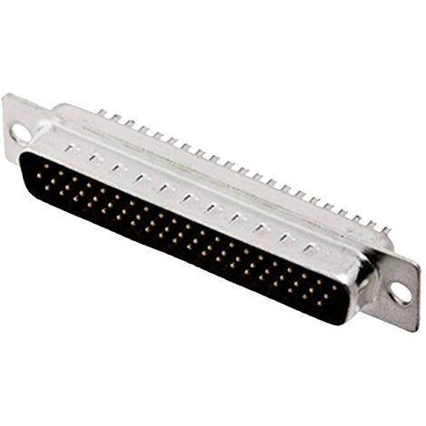 encitech HDS-62-M-T-B-S 2101-0300-04 Connettore maschio SUB-D 180 ° Numero Poli (num): 62 Punte a saldare 1 pz. Tray