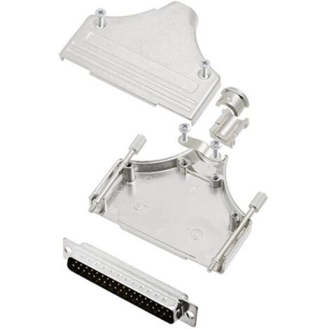 encitech MHDM-37-DBP-K 6355-0005-04 KIT connettori maschio SUB-D 180 ° Numero Poli (num): 37 Punte a saldare 1 KIT
