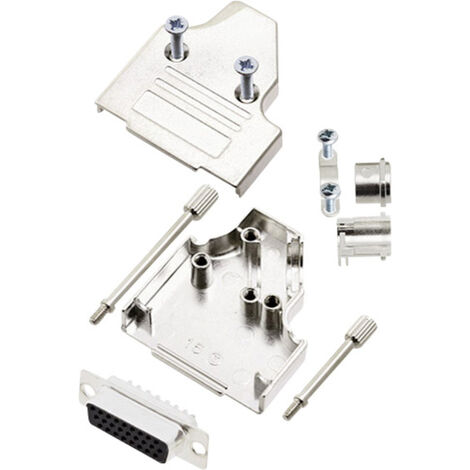 encitech MHDM35-15-HDS26-K 6355-0060-12 D-SUB Buchsenleisten-Set 180 ° Polzahl: 26 Lötkelch 1 Set
