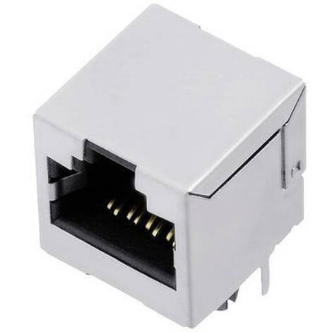 encitech RJJS-88-142-E7H-020 3257-0007-02 embase femelle horizontale Nombre de pôles 8P8C 1 pc(s) S597372