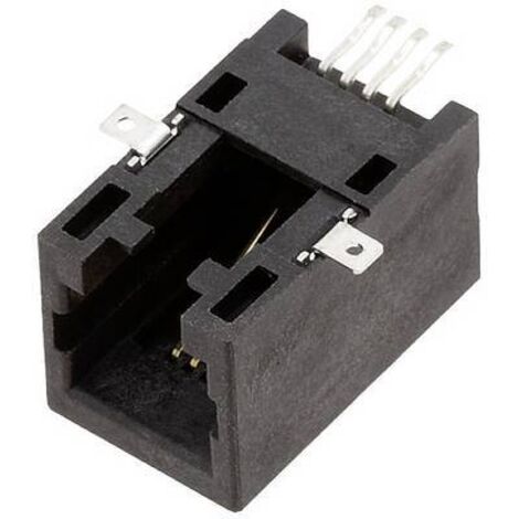 encitech RJJU-44-141-E3H-007 3253-0005-02 embase femelle horizontale Nombre de pôles 4P4C 1 pc(s) S597162