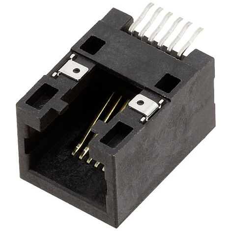 encitech RJJU-66-141-E3H-014  3253-0014-02 Buchse, Einbau horizontal   Polzahl 6P6C  1 St.
