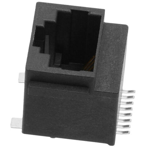 encitech RJJU-88-142-E1V-021 RJ45 Steckverbinder 3251-0012-04 Buchse, Einbau vertikal   Polzahl 8P8C