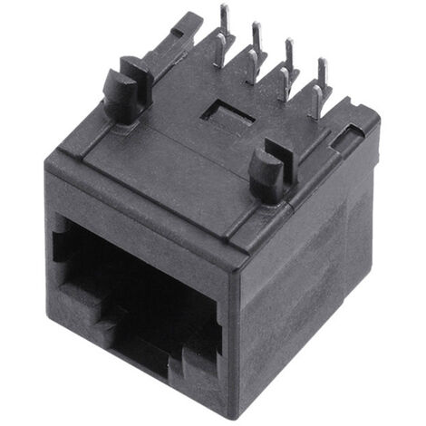 encitech RJJU-88-142-E7H-021 RJ45 Steckverbinder 3257-0008-02 Buchse, Einbau horizontal   Polzahl 8P