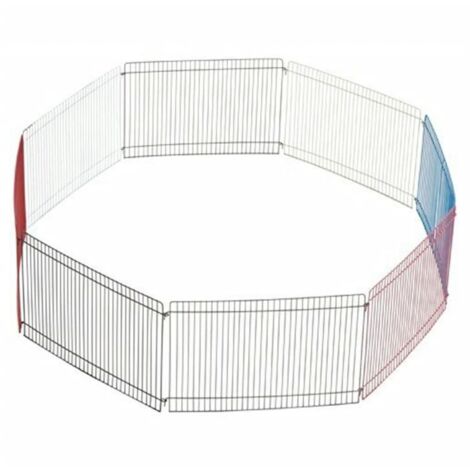 Enclos extérieur pour petits animaux de compagnie 34x23cm Chromé Kerbl - Argent