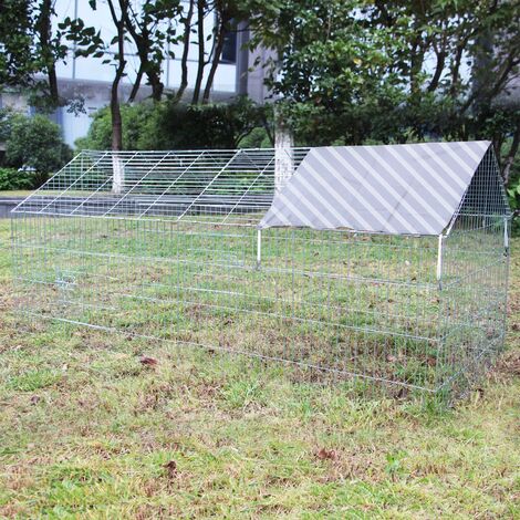 Enclos Lapin Parc ouvert Cage à lapin Lièvre Clapier Activité extérieure
