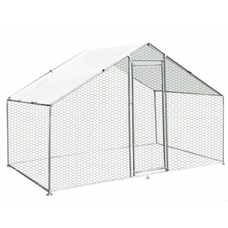 Bâche Pour Enclos Poulailler Parc Grillagé Grande Hauteur 2x4x2,25m -  Cdiscount Animalerie