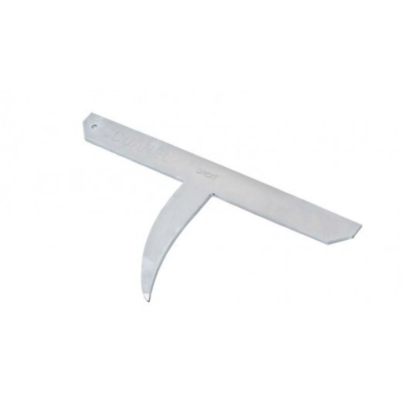 Enclume d'ardoisier à gauche, 500 mm, acier forgé - Réf: ENCG500 - Jouanel