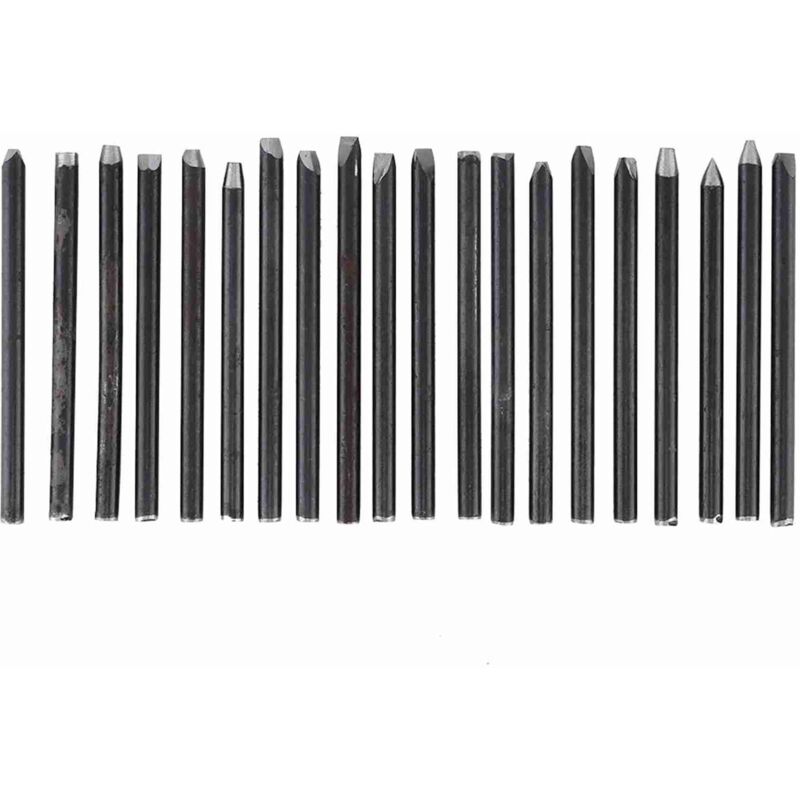 Treetalk - Enclume de fleur en or temporaire et ciseau, fabrication de bijoux sculptés à la main, ensemble d'outils en or, enclume de fleur (20