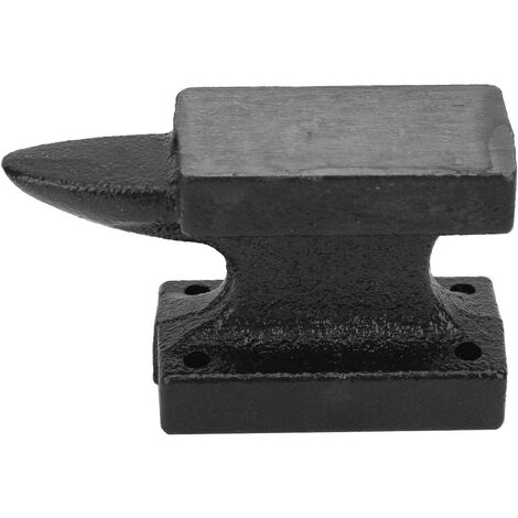 Enclume de forgeron, enclume en fer extra large, (Noir) pour l'atelier de métaux de forgeron à domicile Ephé