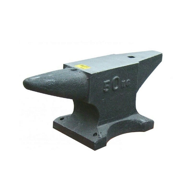 Outifrance - Enclume 2 cornes 50 kg en fonte d'acier