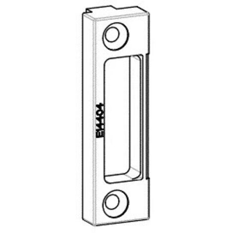 Encoche 213 - pour feuillure de 35 mm - METALUX - Chromé mat