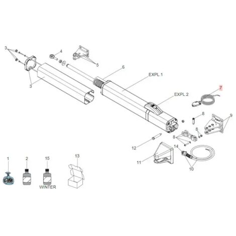 Encoder Per S450H Ricambio Originale FAAC 63001875